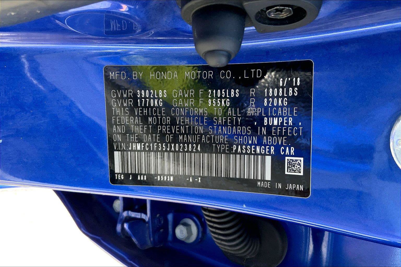 Used 2018 Honda Civic EX-T image 31