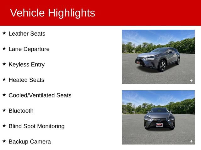 Used 2020 Lexus NX 300 AWD w/ Premium Package image 2