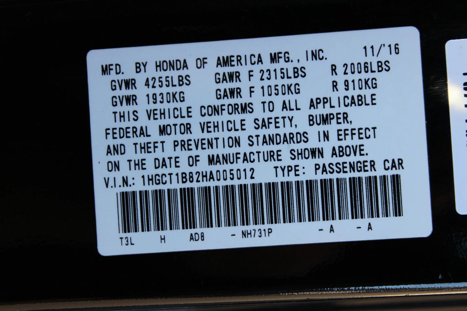 Used 2017 Honda Accord EX-L image 26