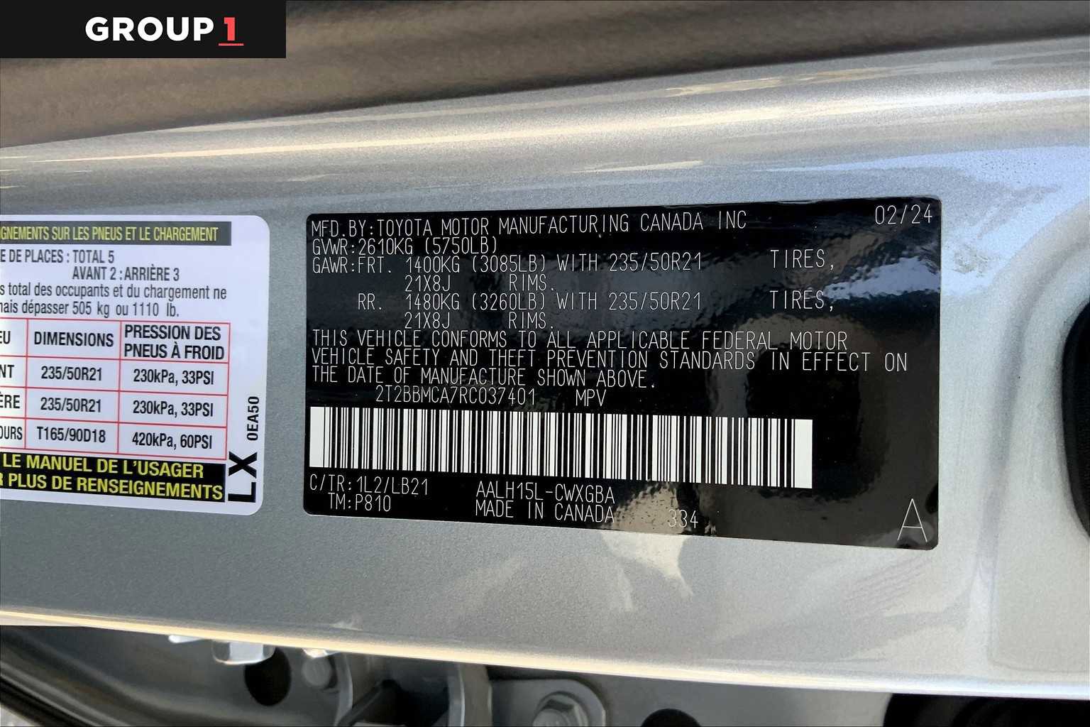 Used 2024 Lexus RX 350 w/ Convenience Package AWD/4WD image 31