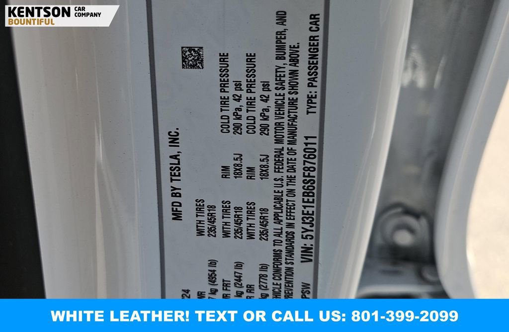 Used 2025 Tesla Model 3 Long Range AWD/4WD image 10