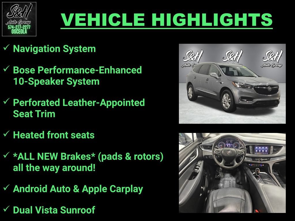Used 2021 Buick Enclave Essence w/ Sound and Sites Package FWD image 3