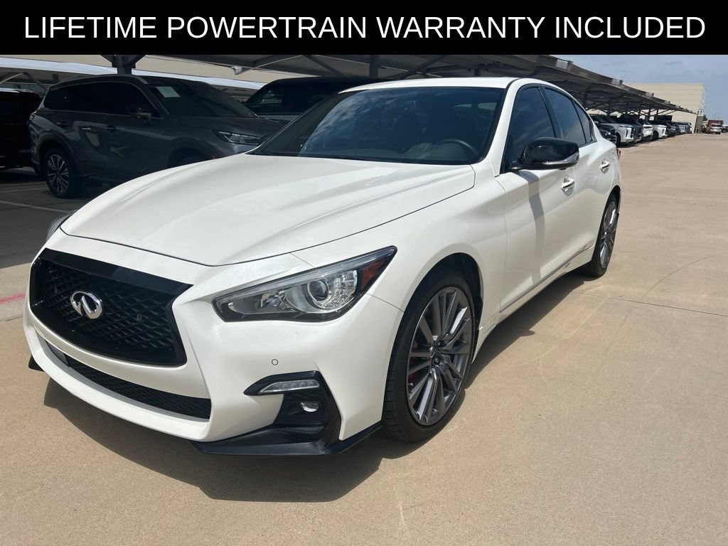 Certified 2022 INFINITI Q50 Red Sport 400 AWD/4WD image 3