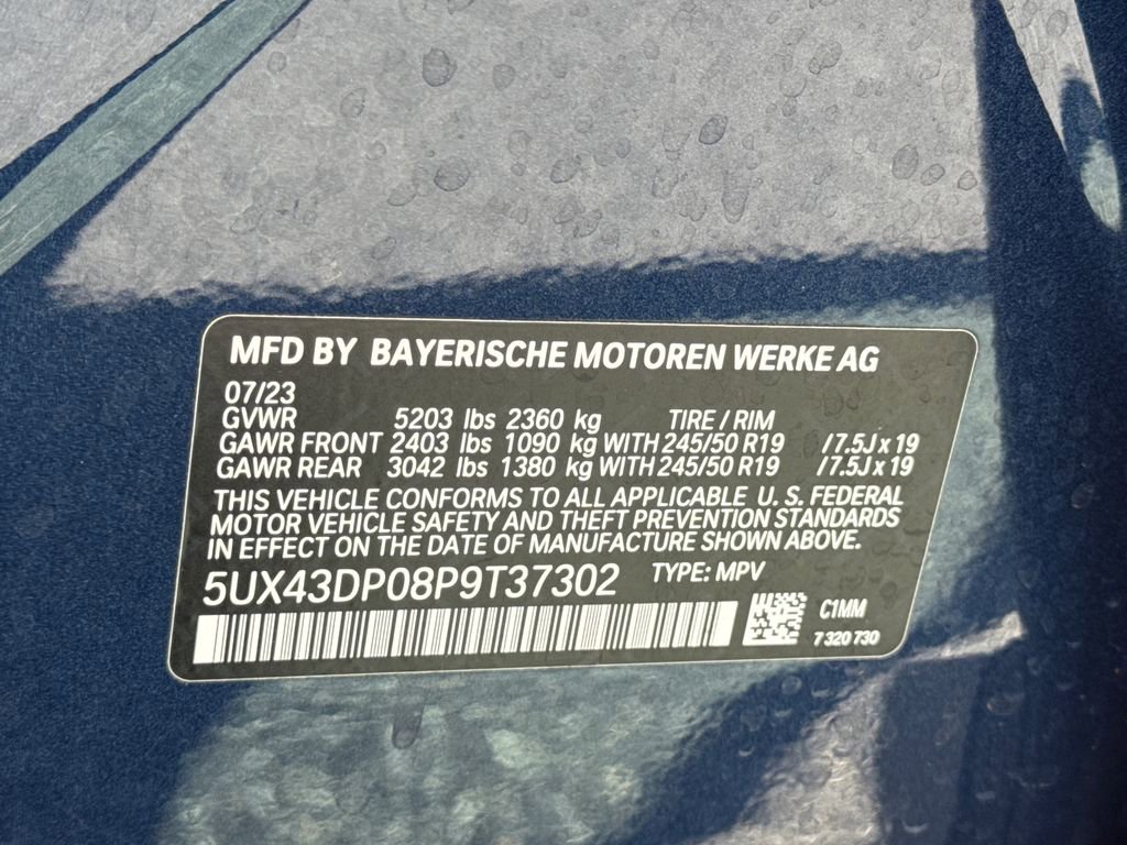 Used 2023 BMW X3 sDrive30i w/ Convenience Package RWD image 34