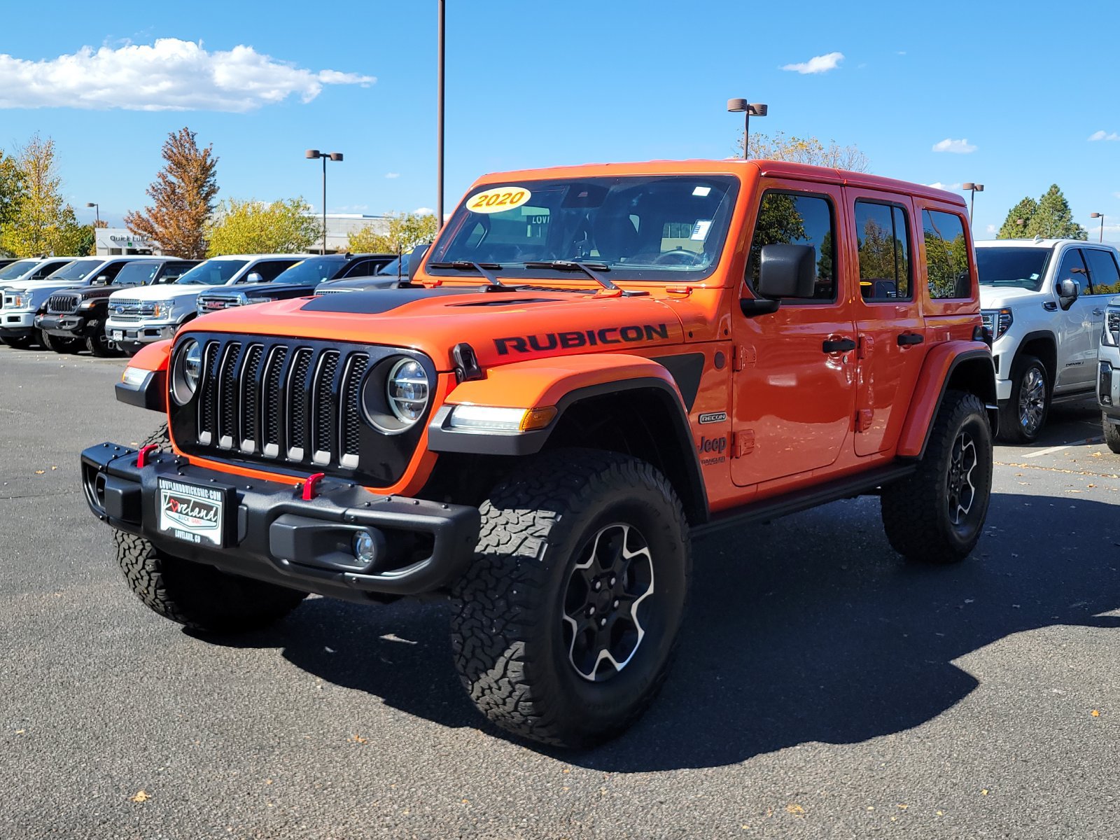 Used 2020 Jeep Wrangler Unlimited Rubicon w/ Quick Order Package 28Y Recon AWD/4WD image 4