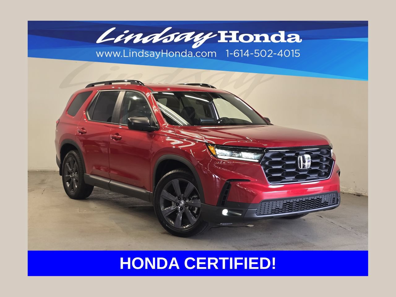 Certified 2025 Honda Pilot Sport image 1