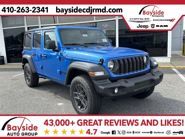 New 2025 Jeep Wrangler Sport S