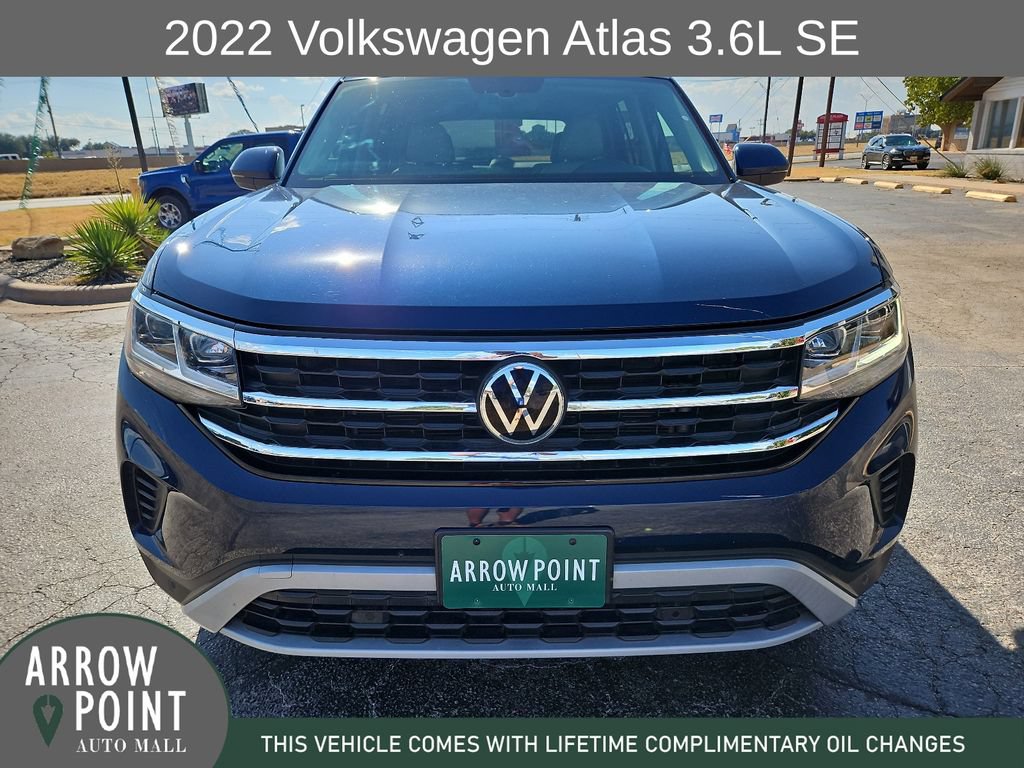 Used 2022 Volkswagen Atlas SE AWD/4WD image 3
