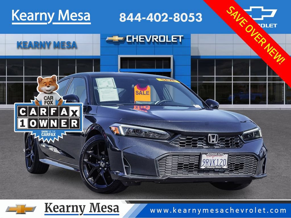 Used 2025 Honda Civic Sport image 1