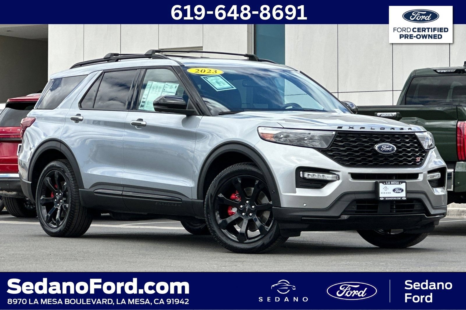 Certified 2023 Ford Explorer ST w/ Equipment Group 401A AWD/4WD video 1