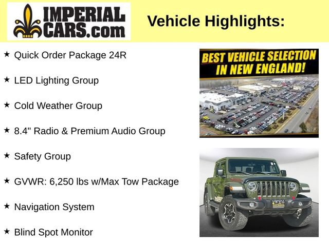 Used 2021 Jeep Gladiator Rubicon AWD/4WD image 8