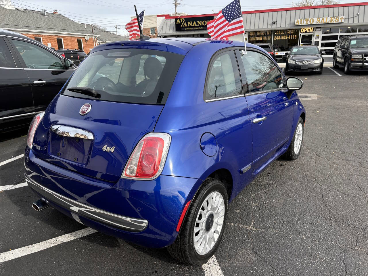 Used 2014 FIAT 500 Lounge w/ Luxury Leather Package image 4
