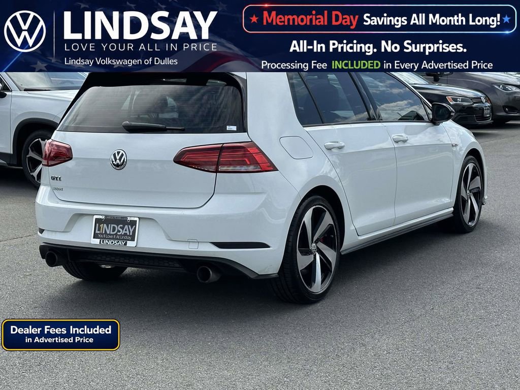 Used 2018 Volkswagen GTI SE w/ SE Leather Package FWD image 7