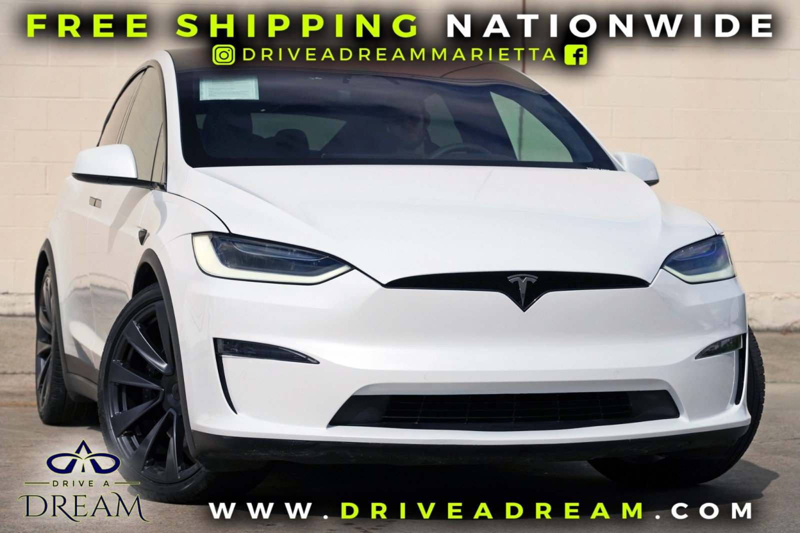 Used 2023 Tesla Model X AWD/4WD image 2
