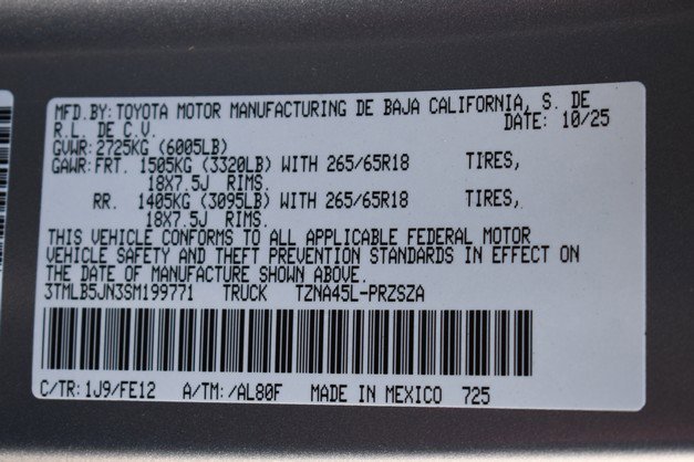 New 2025 Toyota Tacoma TRD Sport image 15