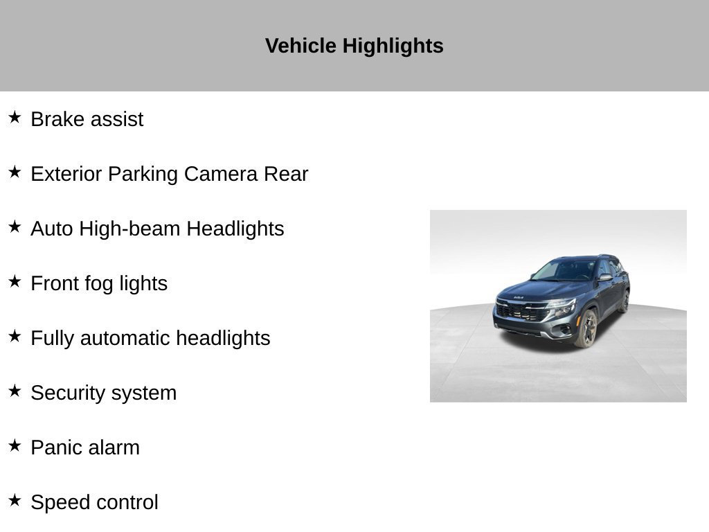 Certified 2024 Kia Seltos EX AWD/4WD image 17