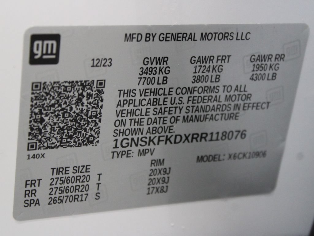 Used 2024 Chevrolet Suburban Premier AWD/4WD image 81