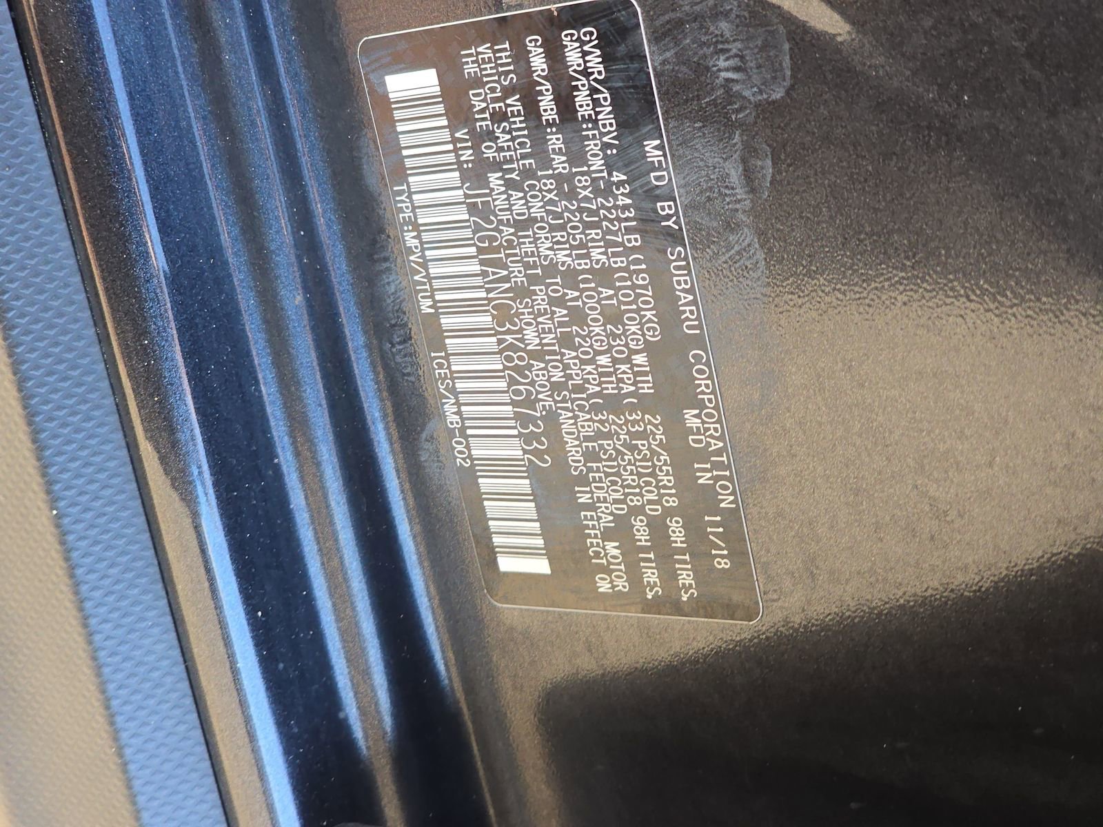Used 2019 Subaru Crosstrek 2.0i Limited w/ Moonroof Package w/Navigation AWD/4WD image 36
