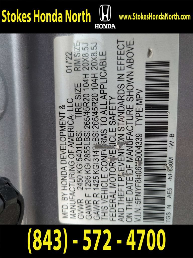 Certified 2022 Honda Passport Elite image 7