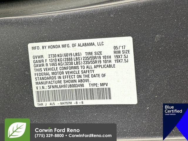 Used 2018 Honda Odyssey Elite image 37