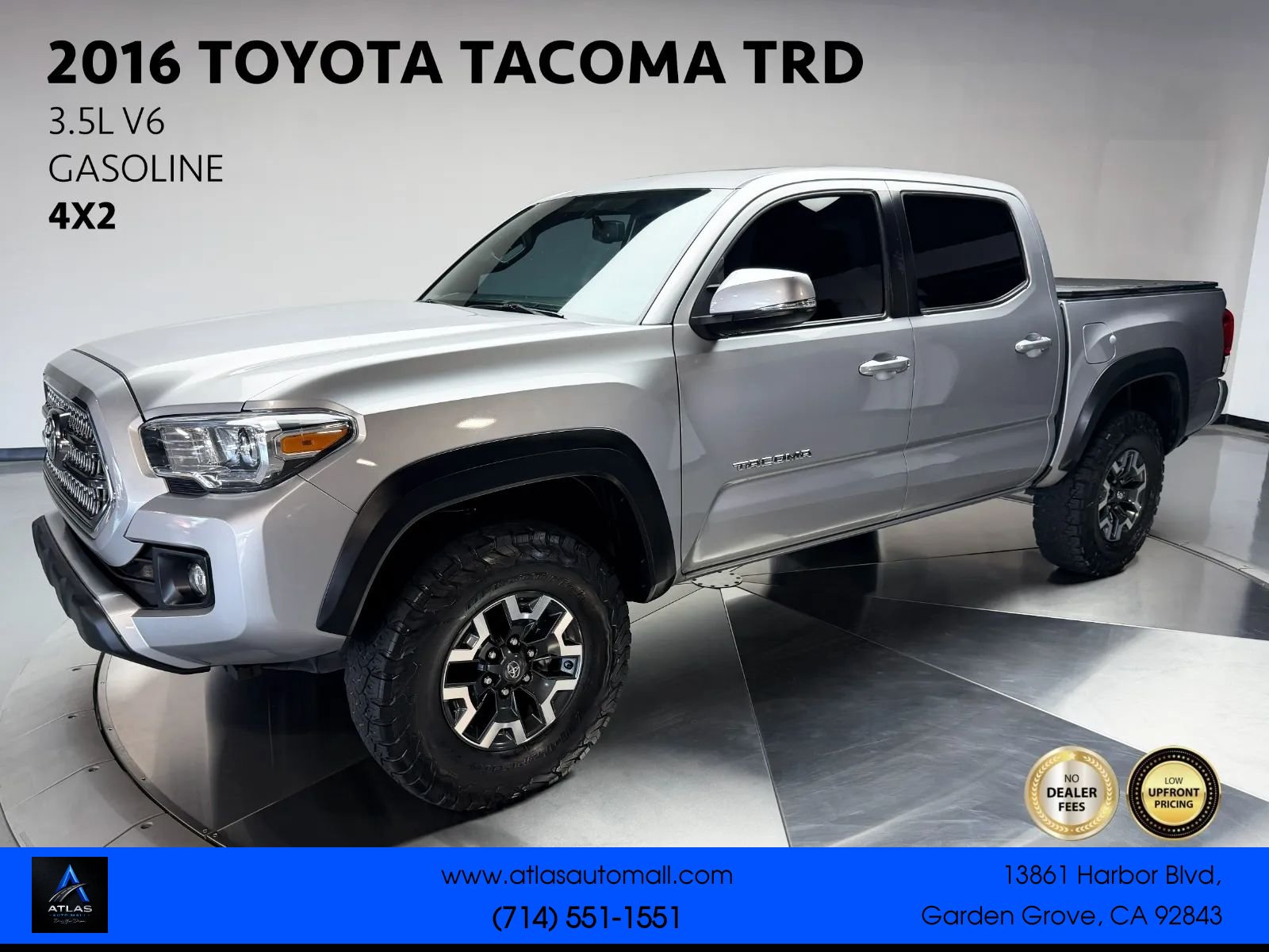 Used 2016 Toyota Tacoma TRD Off-Road w/ Premium & Technology Package