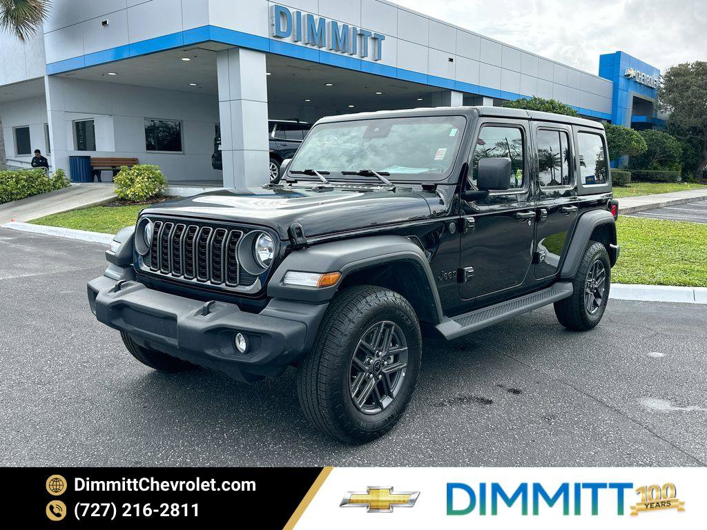 Used 2025 Jeep Wrangler Unlimited Sport image 1
