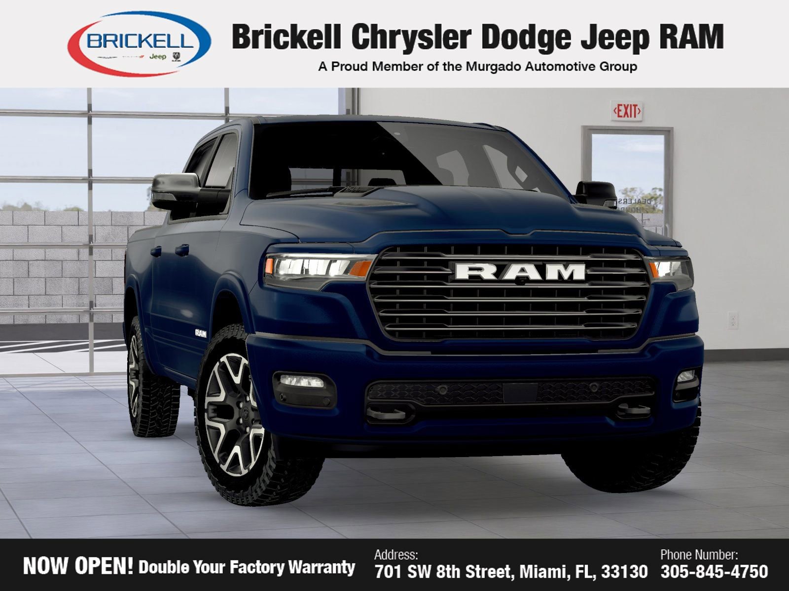 New 2026 RAM 1500 Laramie w/ Sport Appearance Package image 8