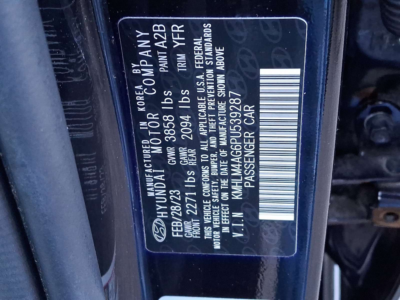 Certified 2023 Hyundai Elantra SEL image 27