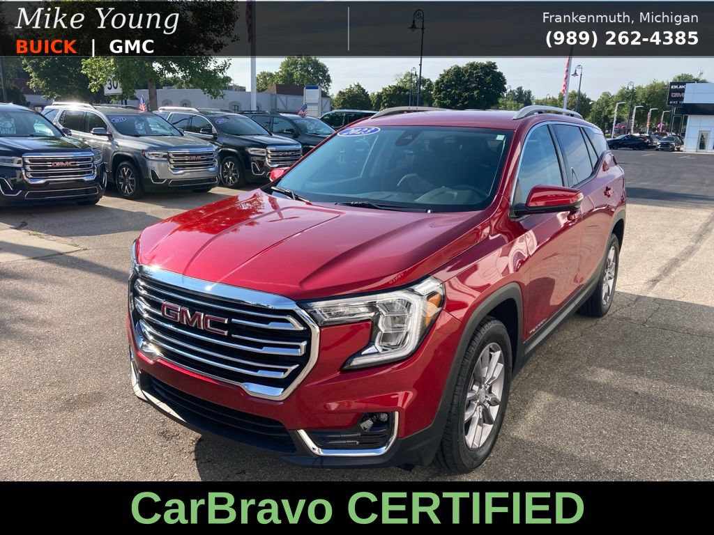 Certified 2023 GMC Terrain SLT w/ Infotainment Package II AWD/4WD image 1