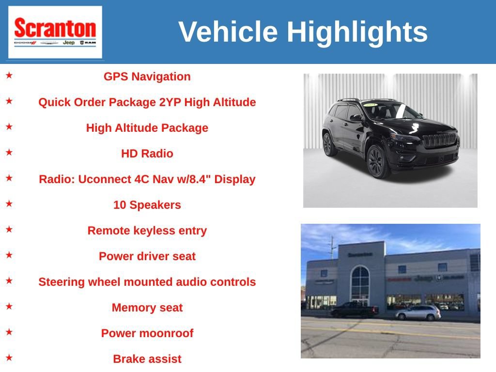 Certified 2021 Jeep Cherokee High Altitude AWD/4WD image 6