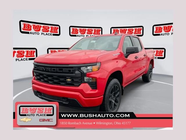 New 2026 Chevrolet Silverado 1500 Custom w/ Turbomax Blackout Package