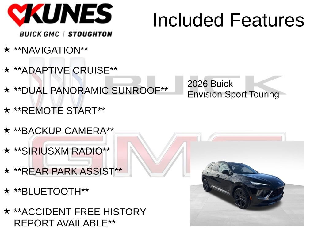 New 2026 Buick Envision Sport Touring AWD/4WD image 2