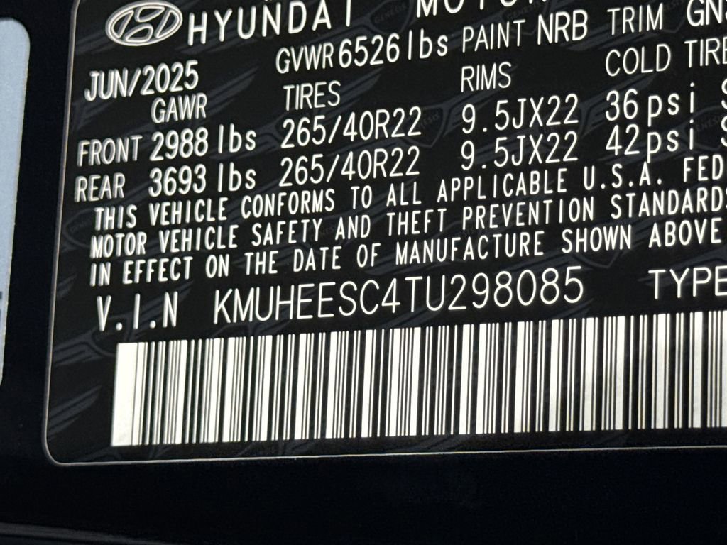 New 2026 Genesis GV80 3.5T Prestige image 36