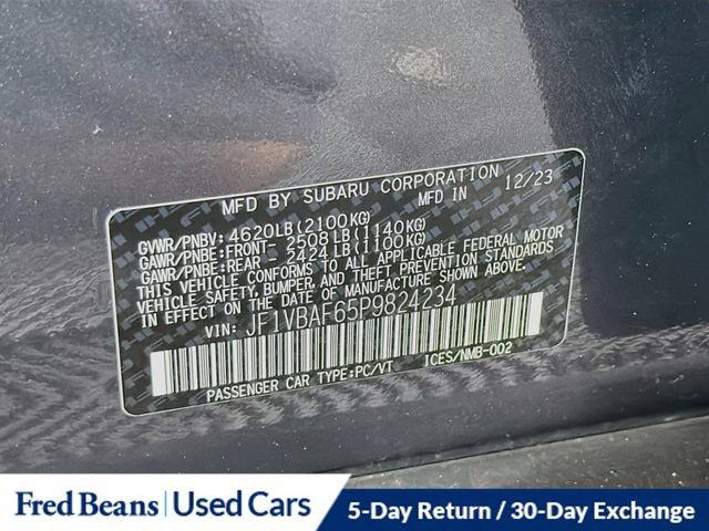 Used 2023 Subaru WRX Premium w/ Popular Package #1 AWD/4WD image 36