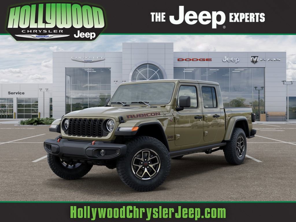 New 2026 Jeep Gladiator Rubicon w/ Steel Power Dome Hood Package image 1
