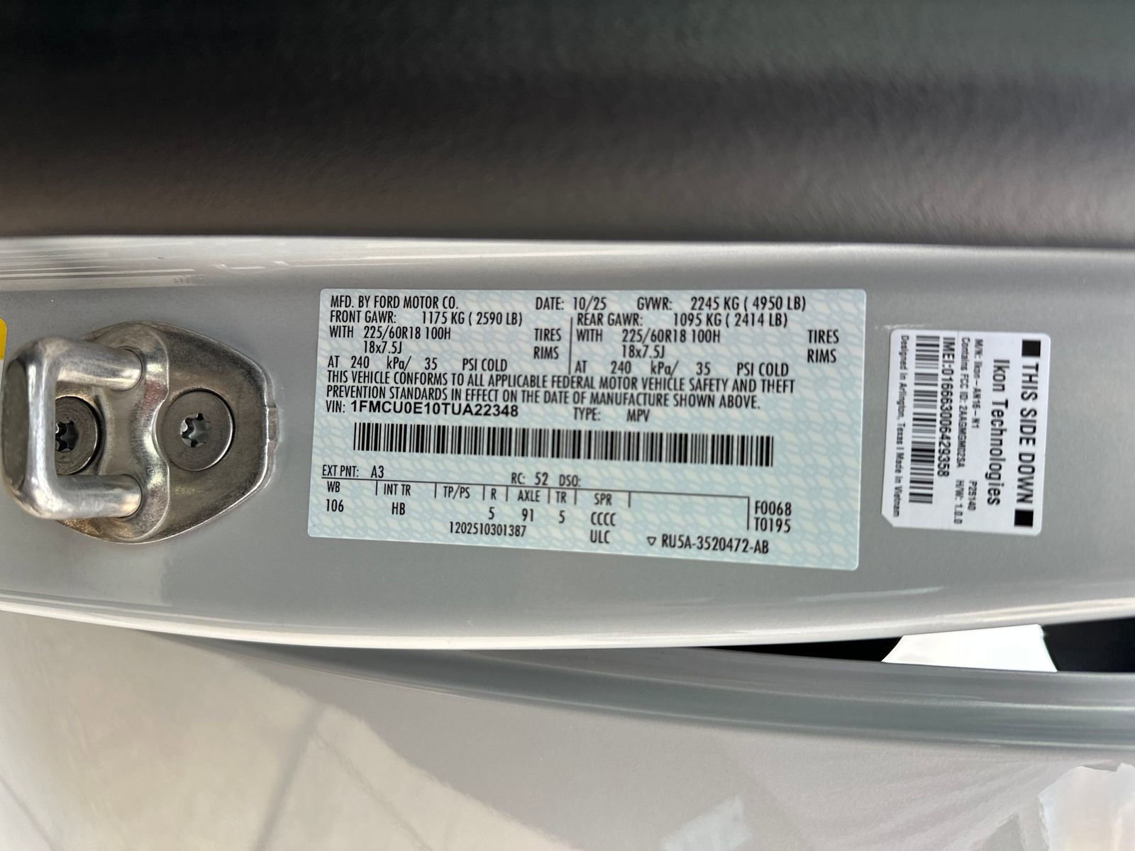 New 2026 Ford Escape SE FWD image 29