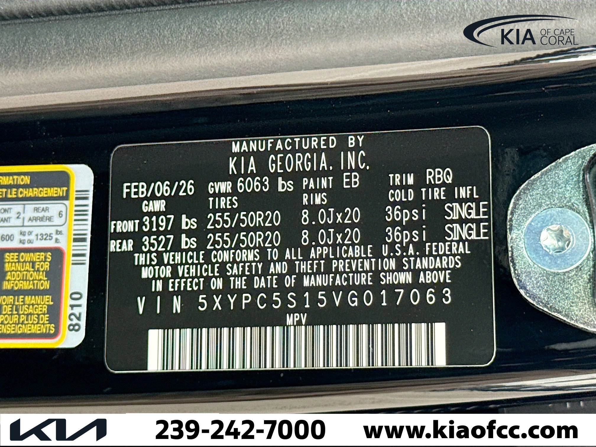 New 2027 Kia Telluride EX w/ Towing Package FWD image 44