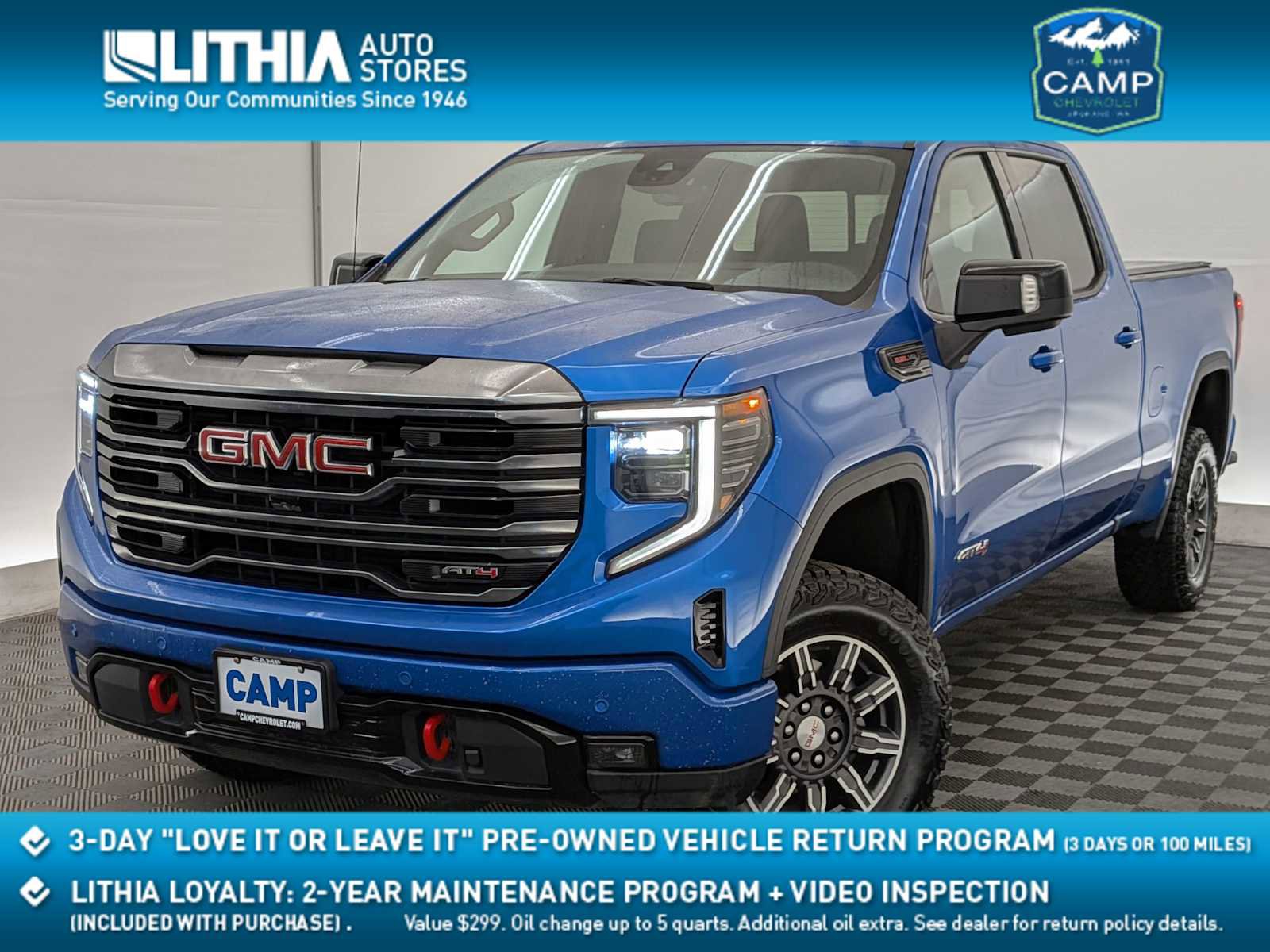 Used 2024 GMC Sierra 1500 AT4 w/ Technology Package image 1