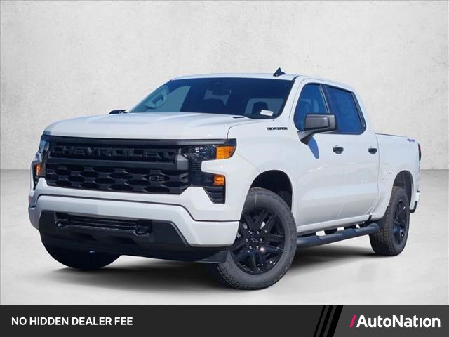 New 2026 Chevrolet Silverado 1500 Custom w/ Turbomax Blackout Package