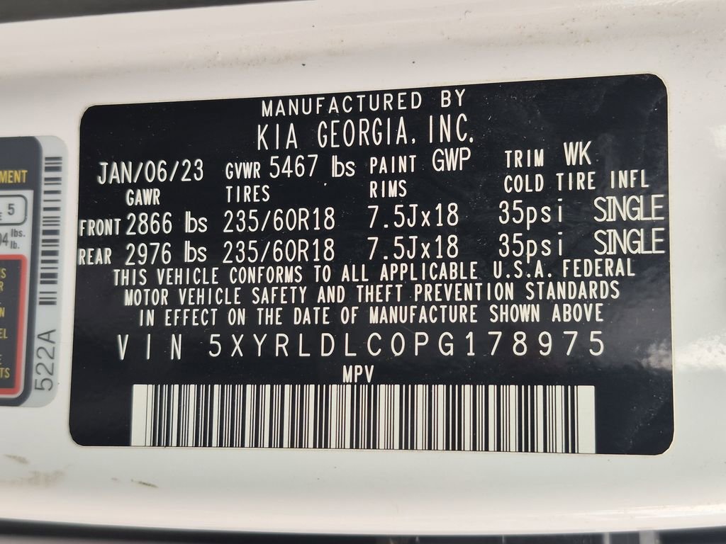 Certified 2023 Kia Sorento S image 28