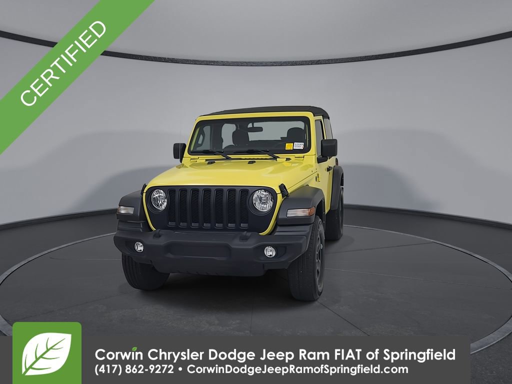 Certified 2022 Jeep Wrangler Sport AWD/4WD image 7