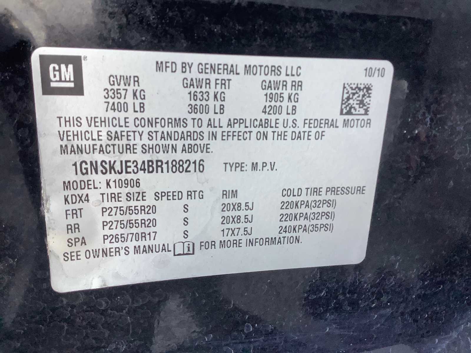 Used 2011 Chevrolet Suburban LT w/ Luxury Package AWD/4WD image 21