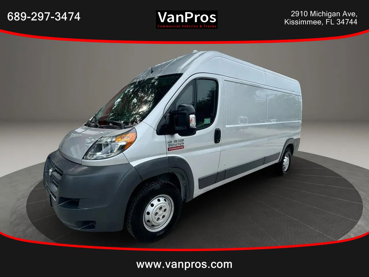 Used 2015 RAM ProMaster 3500 w/ Mopar Trailer Tow Group FWD image 2