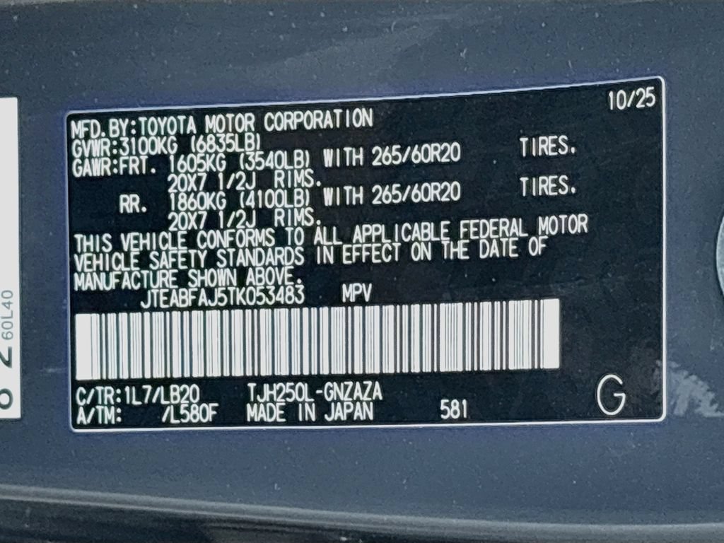 Certified 2026 Toyota Land Cruiser w/ Premium Package AWD/4WD image 35