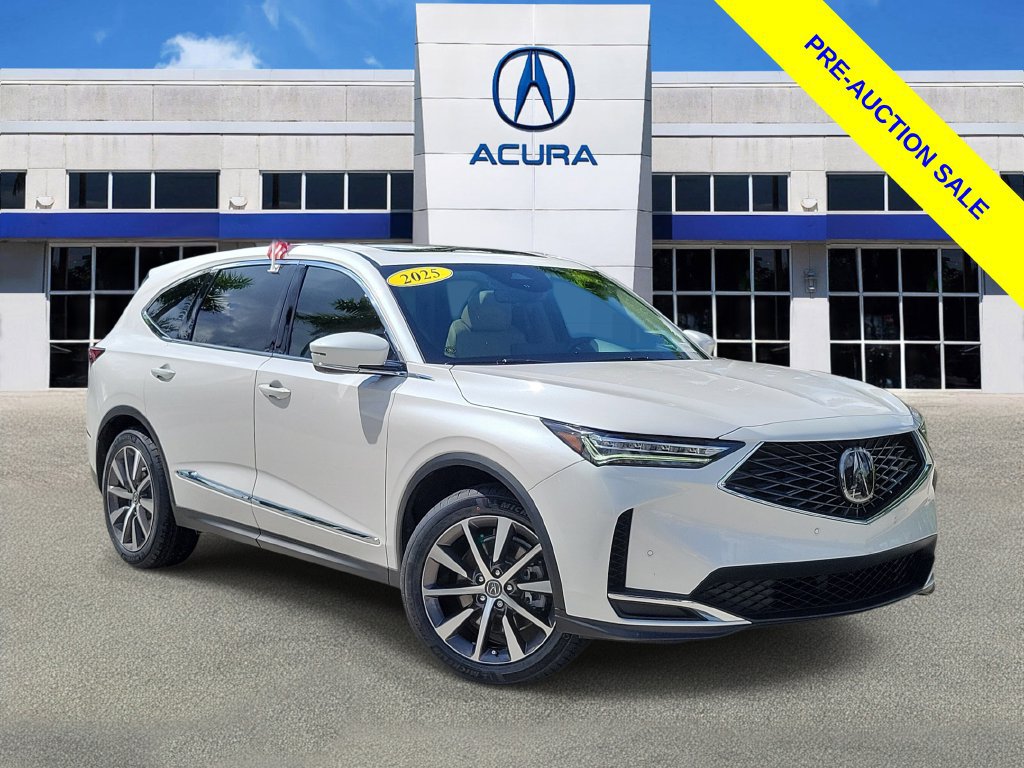 Certified 2025 Acura MDX w/ Technology Package FWD image 1