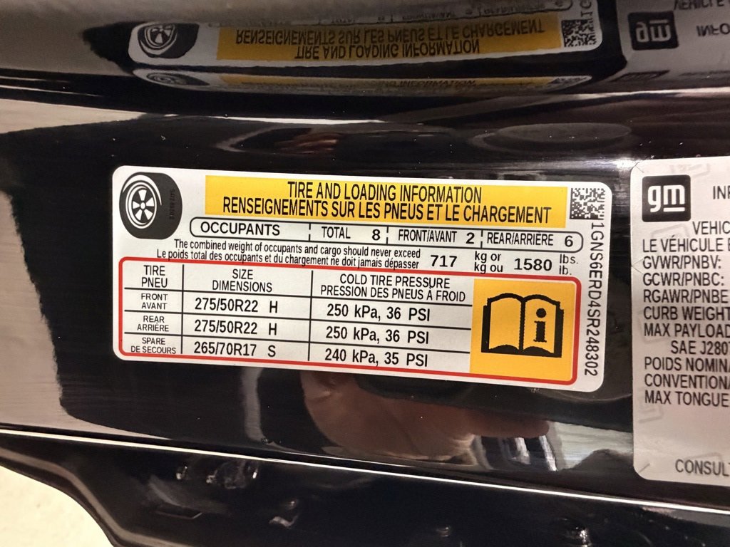 Used 2025 Chevrolet Suburban RST w/ Sun And Tow Package image 52