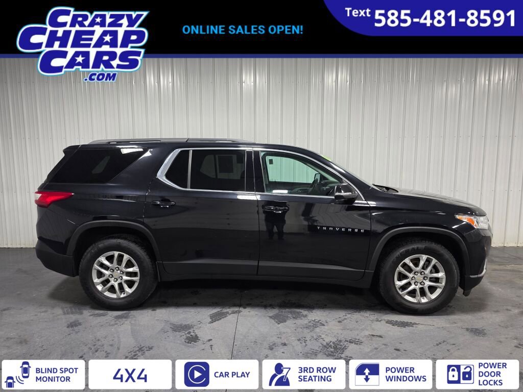 Used 2021 Chevrolet Traverse LT w/ LPO, Cargo Package image 1