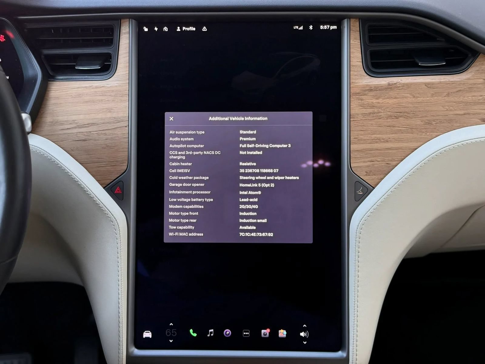 Used 2018 Tesla Model X 100D AWD/4WD image 15