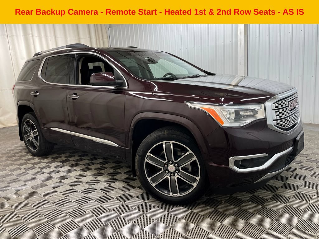 Used 2017 GMC Acadia Denali w/ Technology Package FWD video 1