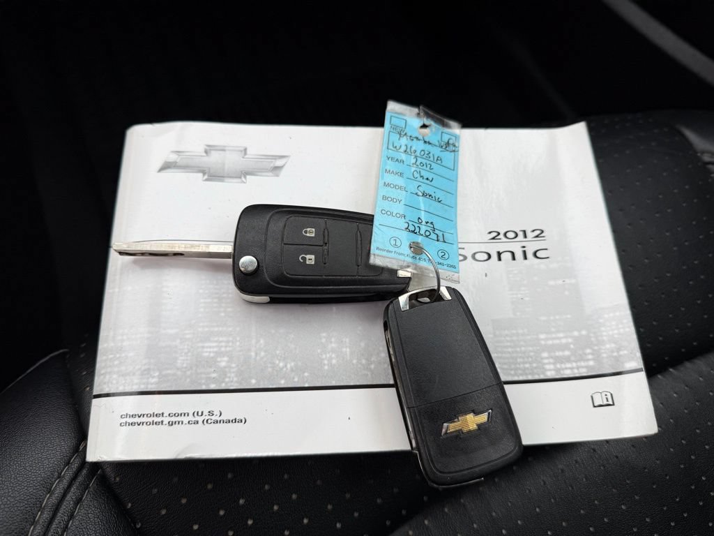 Used 2012 Chevrolet Sonic LTZ FWD image 32